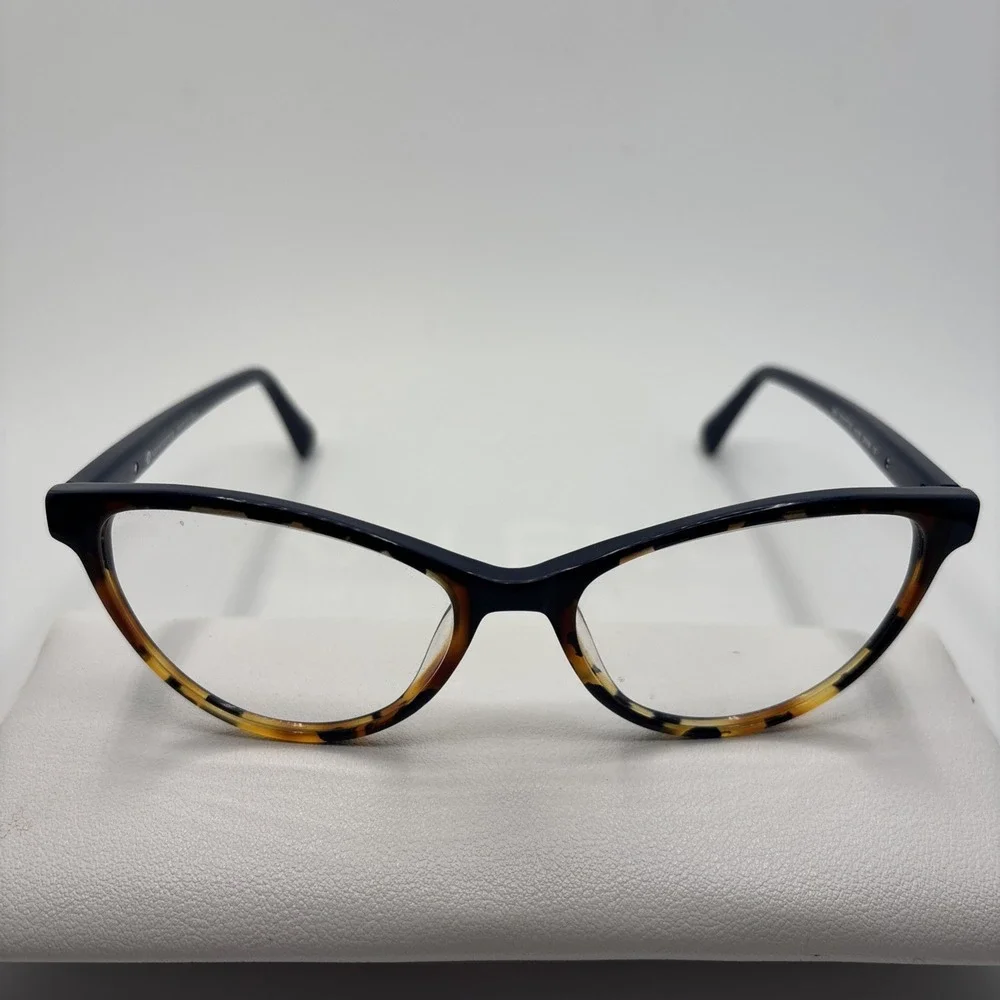 Xavier Garcia Spain EMI Col. 06 Navy/Tortoise Eyeglasses Frame 55-17-135mm #D21